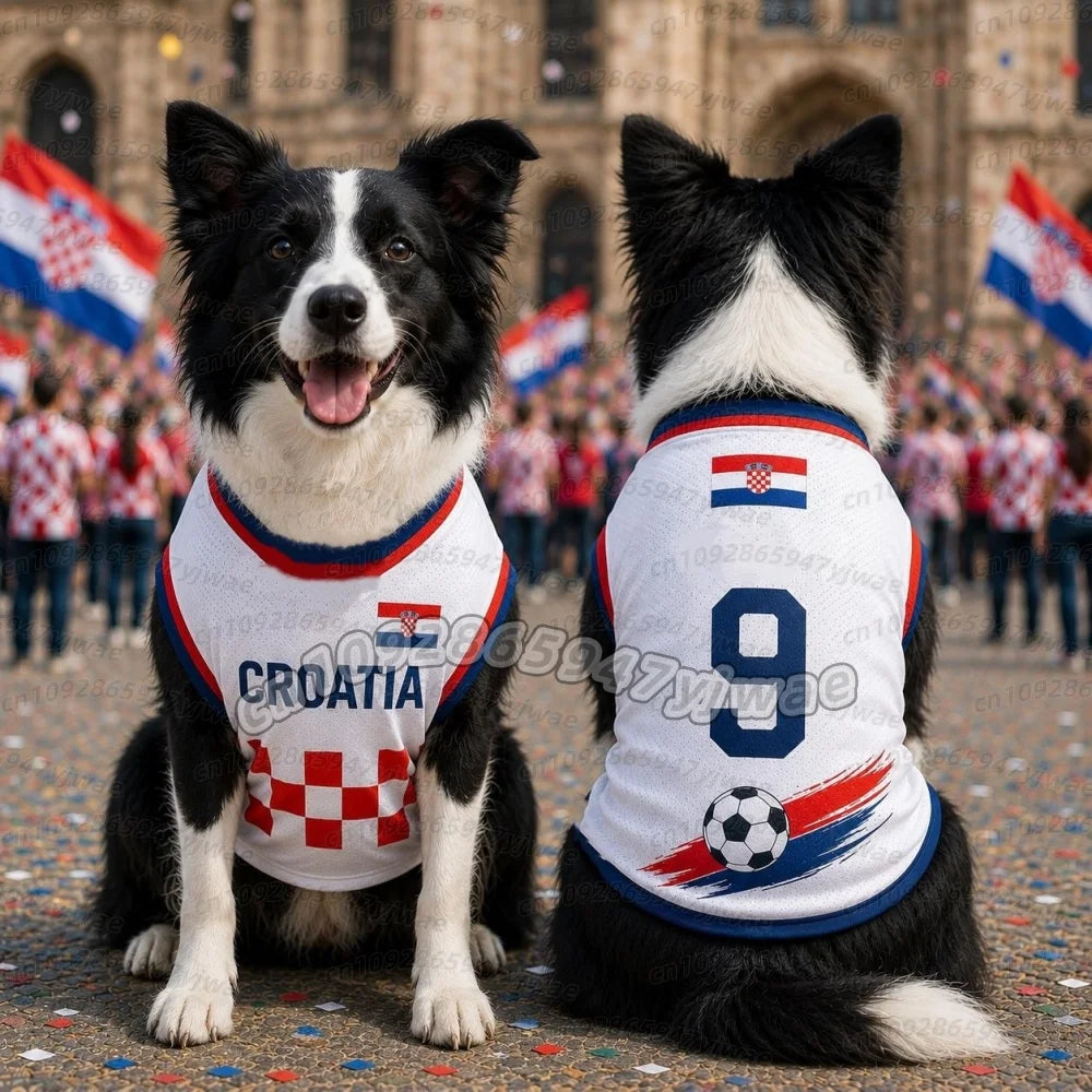 Croatia No.10 Pet Soccer Jersey