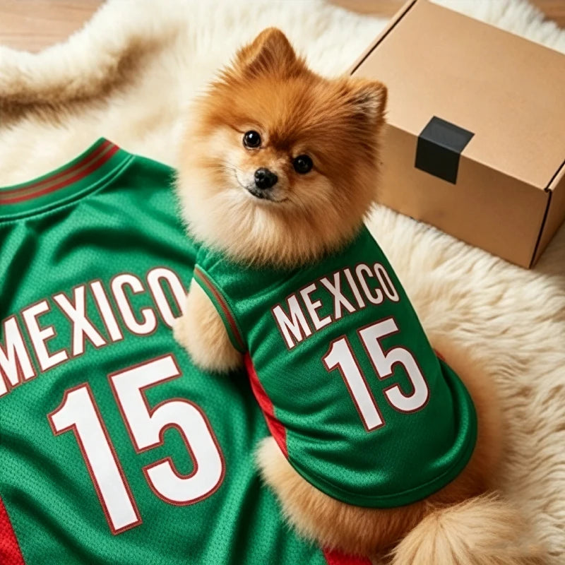 Quick Dry Dog Soccer Jersey Vest