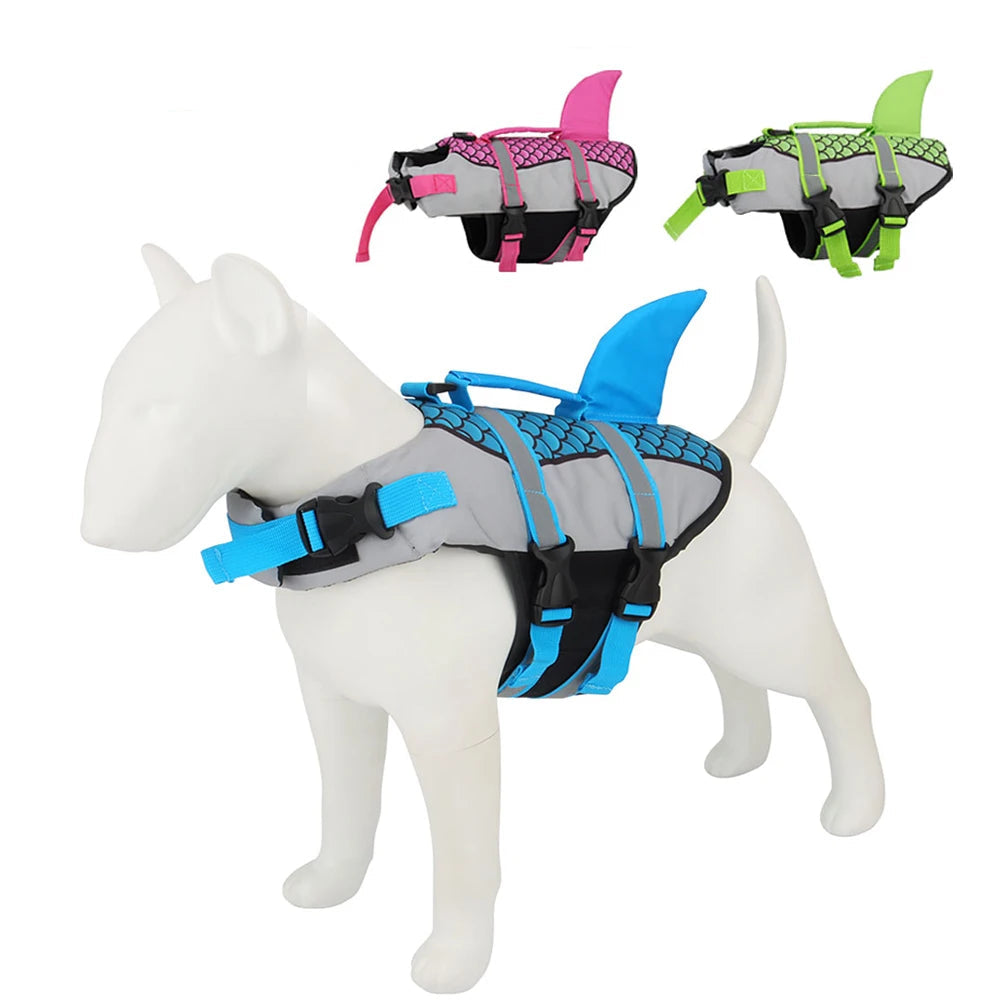 Scales Shark Life Jacket for Dogs