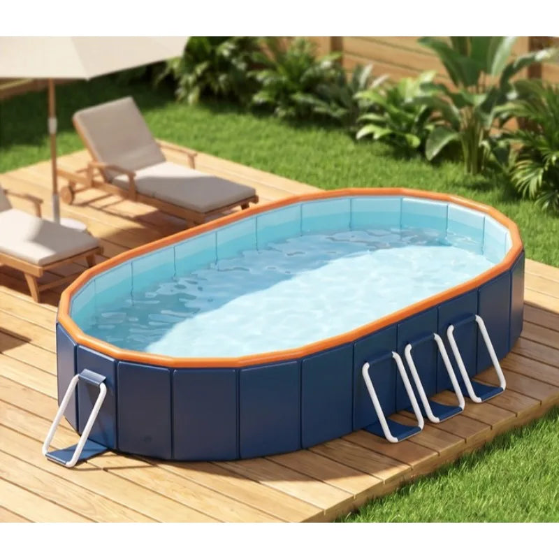 Easy-Set Backyard Swimming Pool