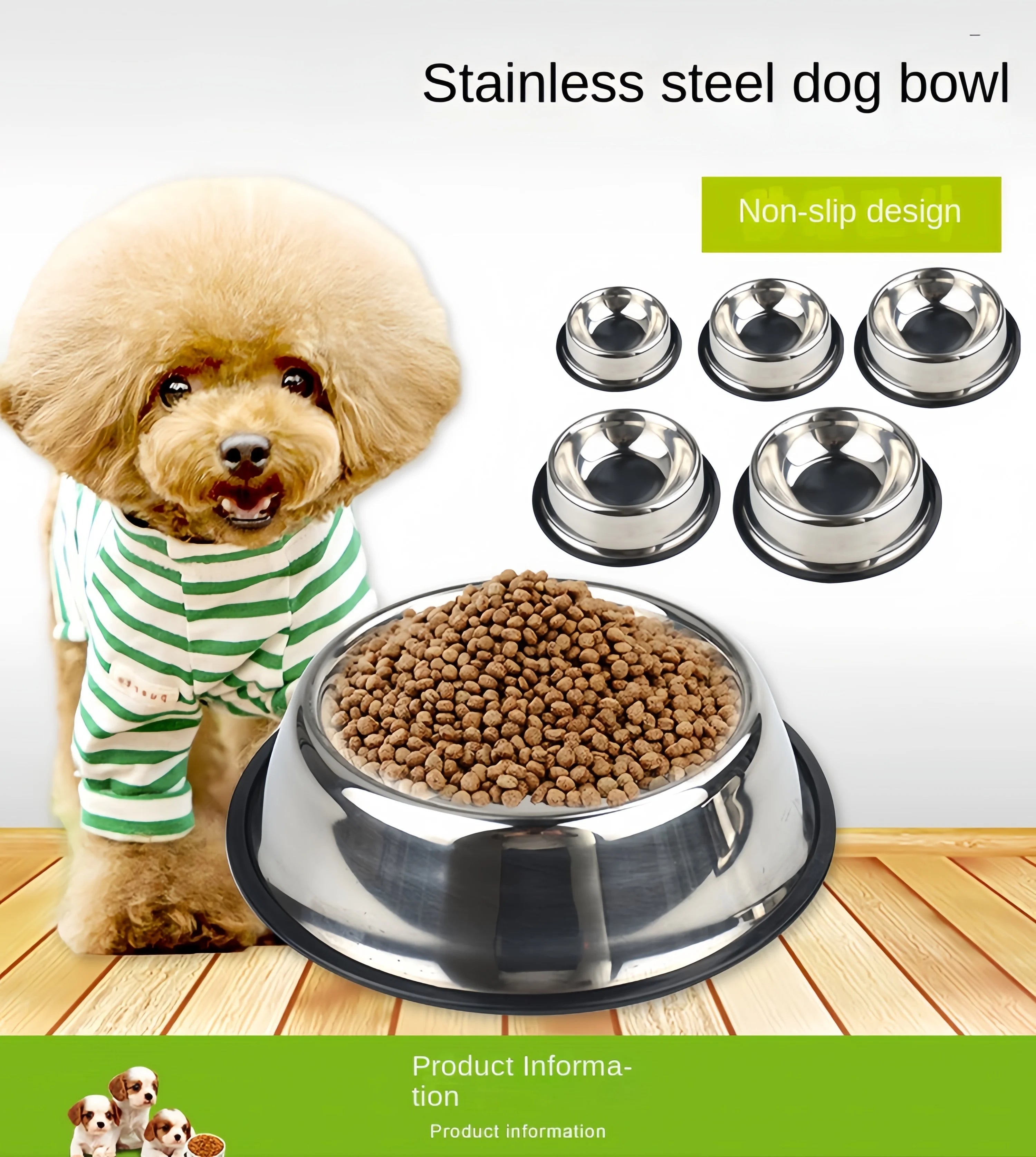 Durable Pet Food and Water Bowl