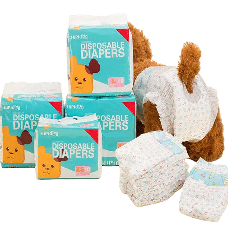 Super Absorbent Disposable Dog Nappies Pack