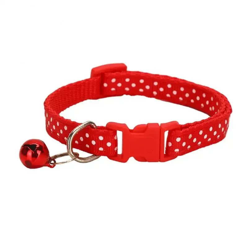 Adjustable Pet Collar With Bell