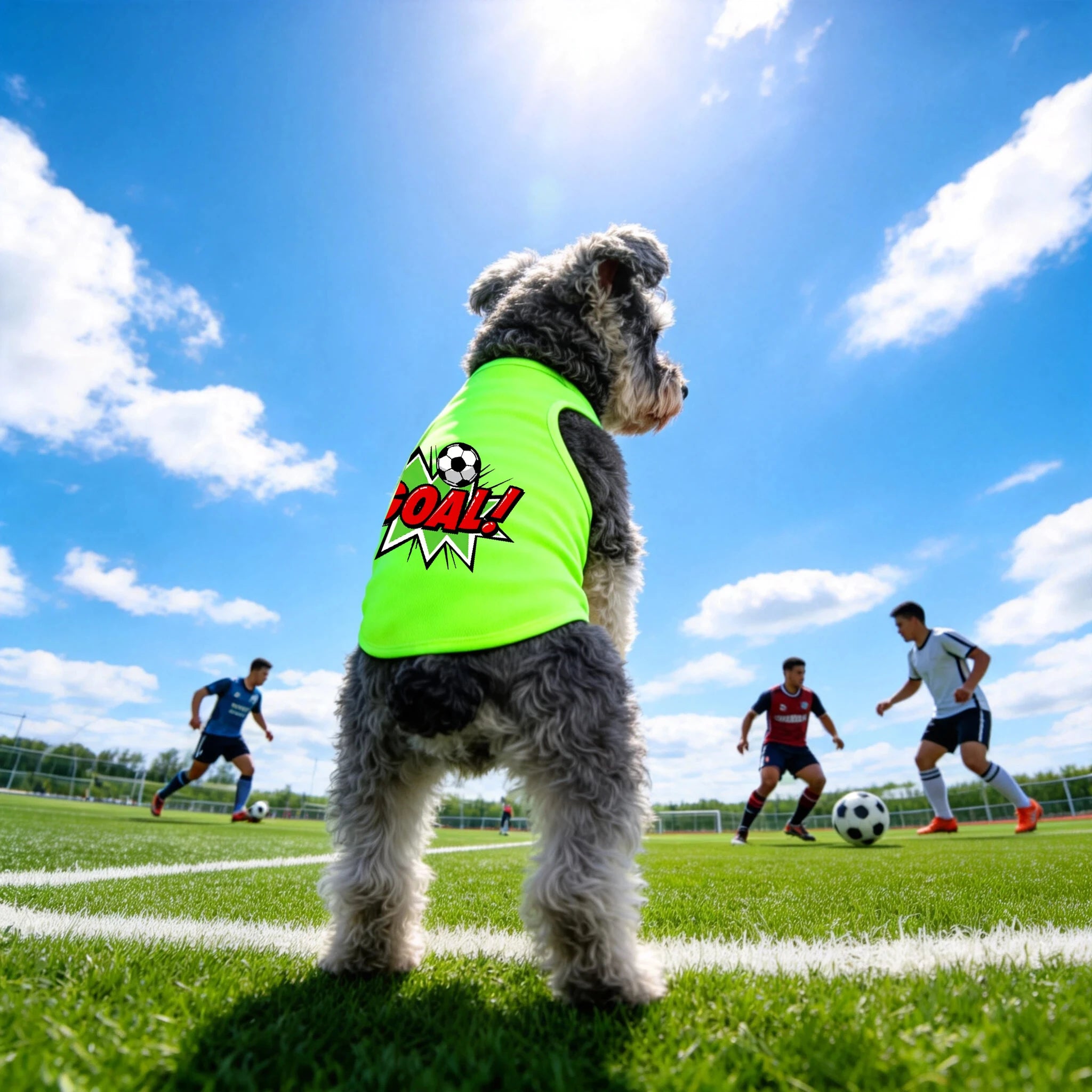 Printed Dog World Cup Shirt