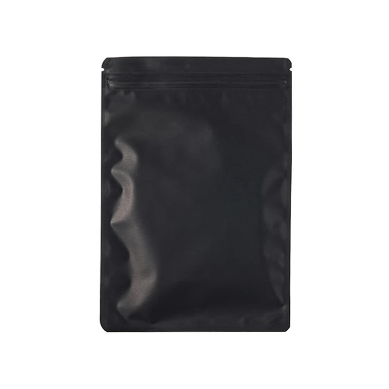 Double-Sided Metallic Flat Zip Bags