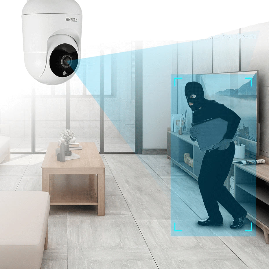 5MP Indoor Surveillance Camera with Tracking