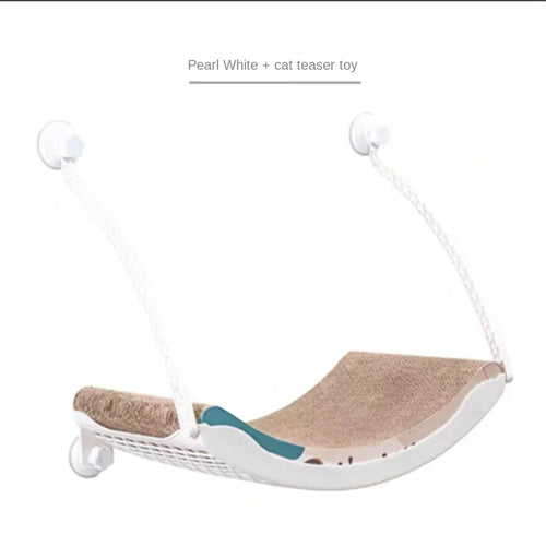 Cat Window Hammock with Fleece Cushion for cats