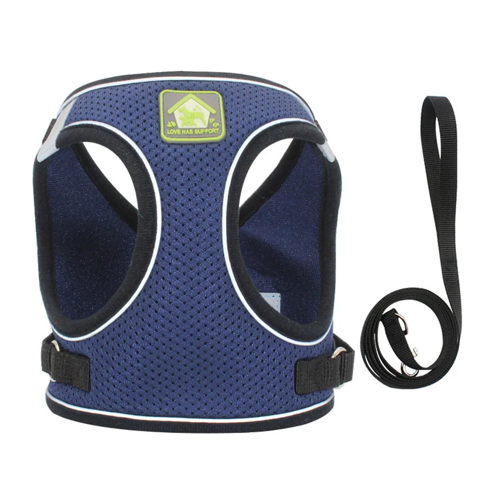 Pet Vest Harness With Leash