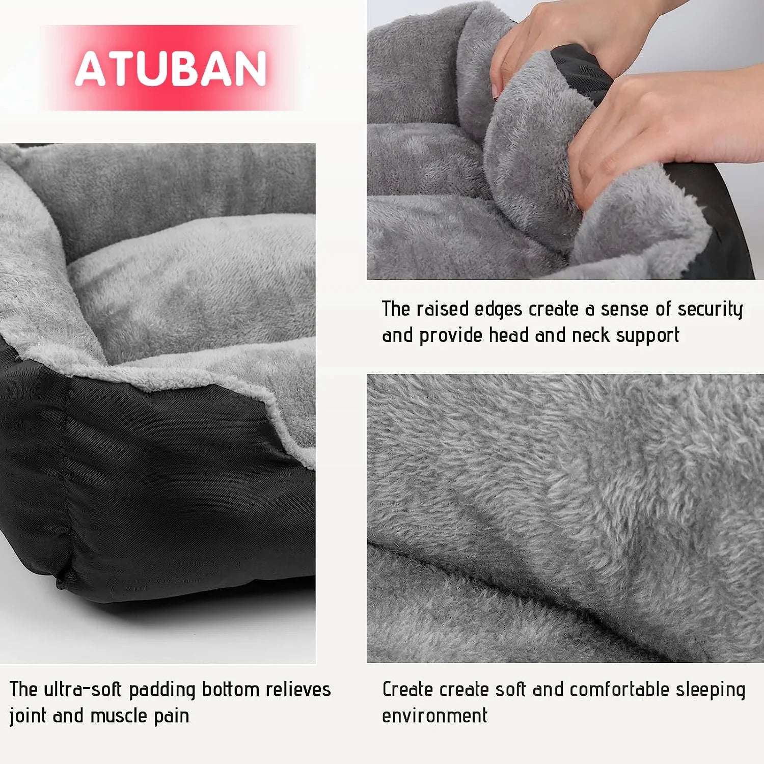 Warm Washable Large Dog Sofa Bed