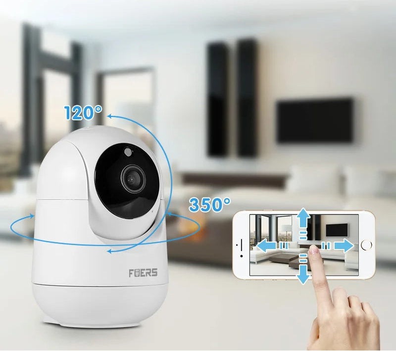 5MP Indoor Surveillance Camera with Tracking