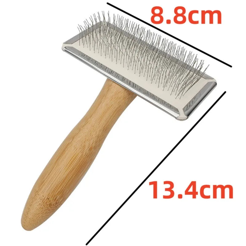 Solid Dog Wooden Comb