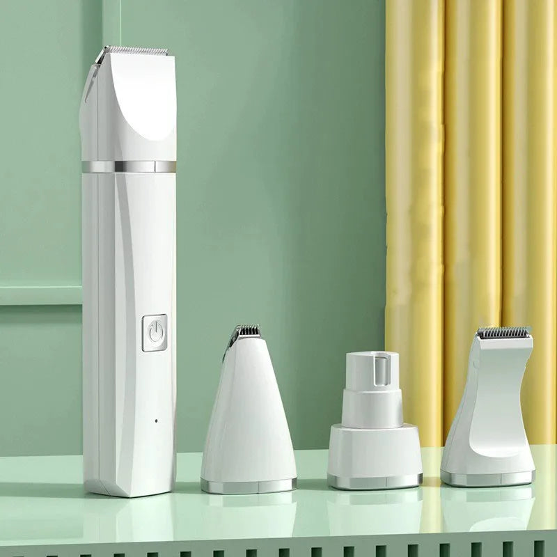 4-in-1 Multi-functional Cordless Pet Shaver
