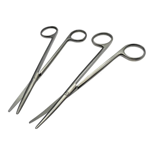 Surgical Blunt scissors 1 pc Stainless steel Veterinary Surgical Instruments - RPBA Shop