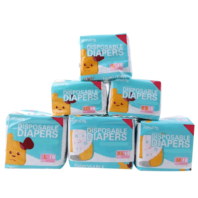 Super Absorbent Disposable Dog Nappies Pack