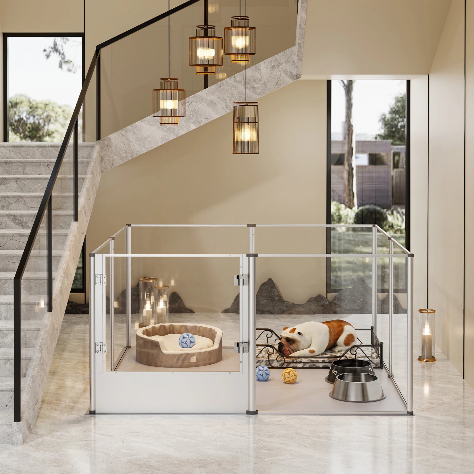 Acrylic Playpen Fence  for Pets