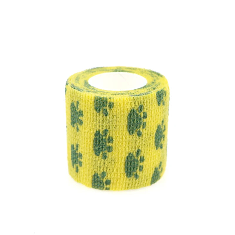 Printed Elastic Bandage Self Adhering Wrap