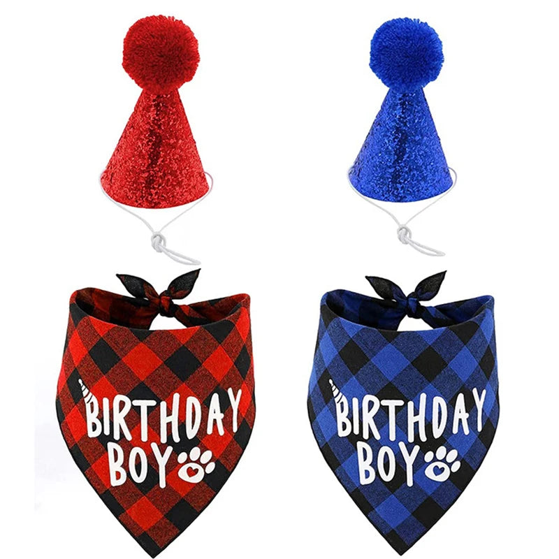 Doggy Birthday Outfit Set