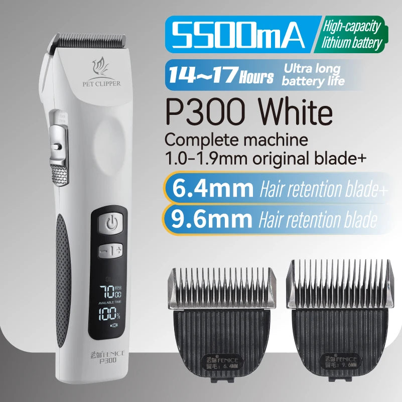Cordless Pet Grooming Clipper