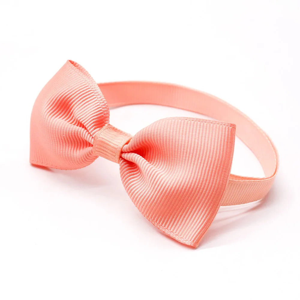 10pcs Dog Bowtie Collar Set