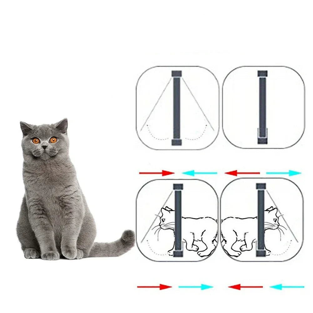 Pet Flap Door with 4 Way Security Lock