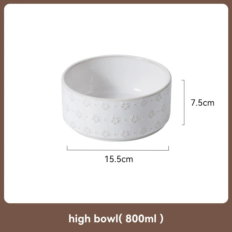 Elevated Dog Feeding Bowl Set