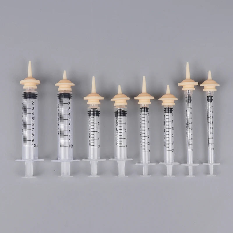Pet Feeding Tool with Silicone Nipple Feeder