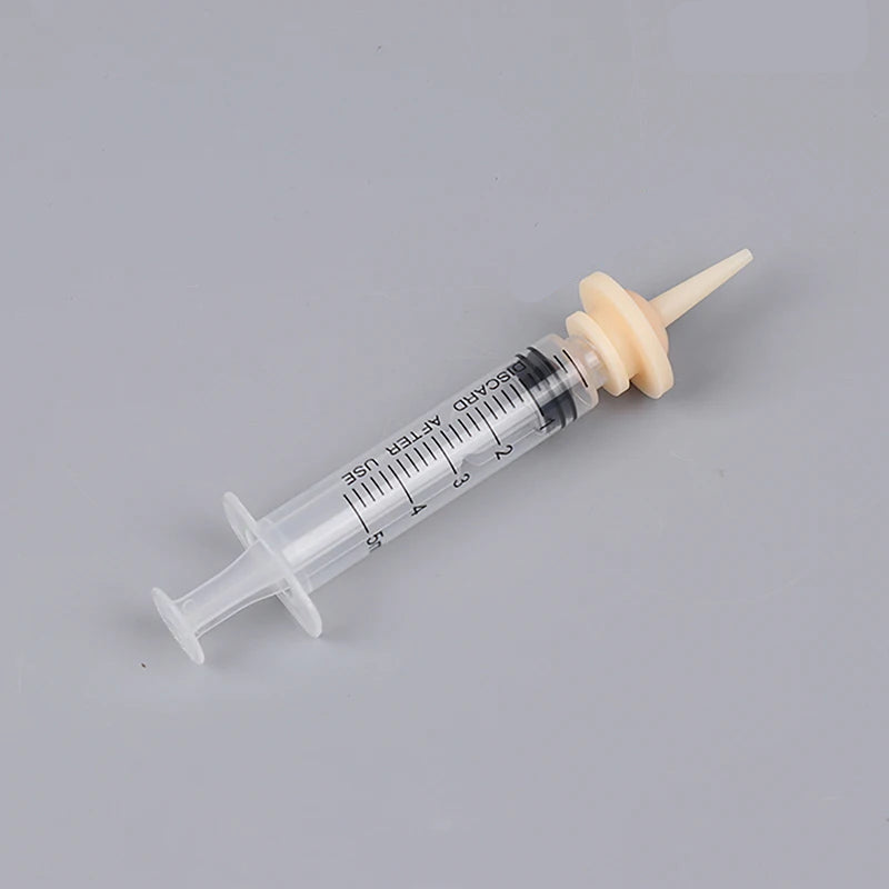 Pet Feeding Tool with Silicone Nipple Feeder