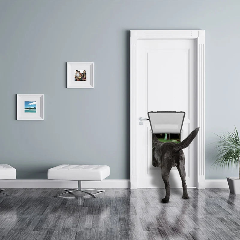 Strong Lockable Pet Door with Privacy Protection