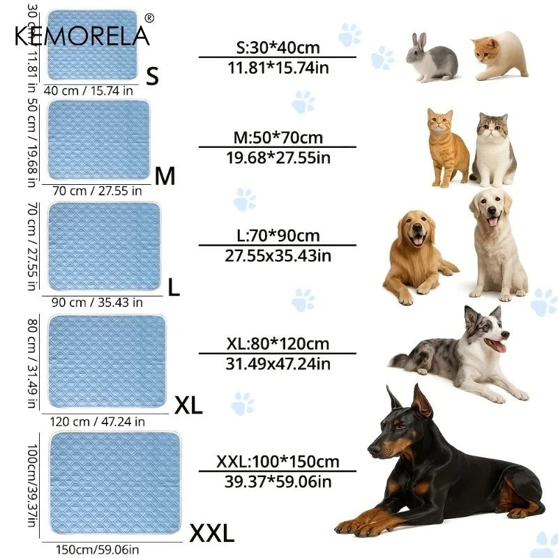Washable Dog Cooling Mat 2 Pack