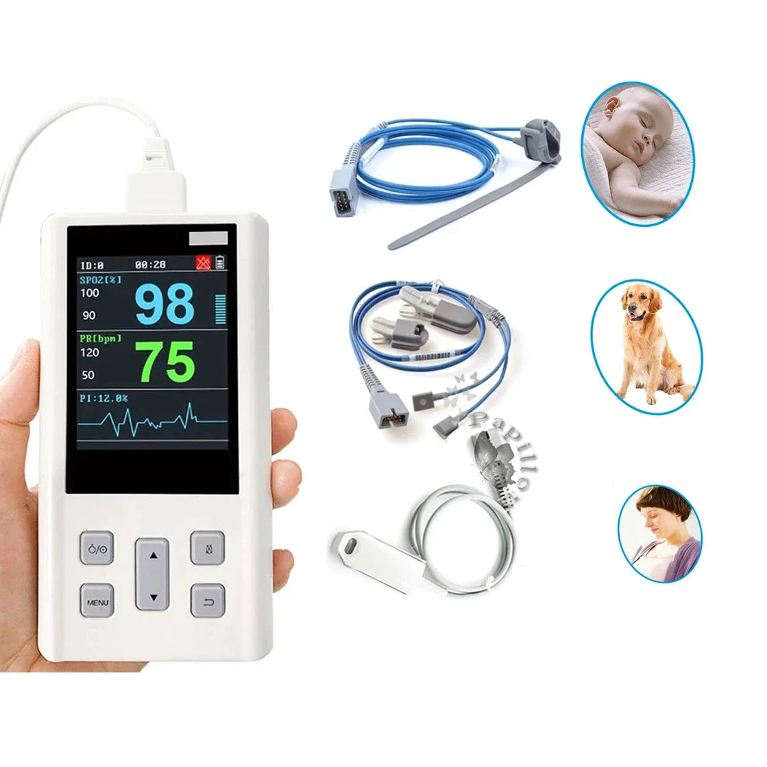 Pet Pulse Oximeter Monitor