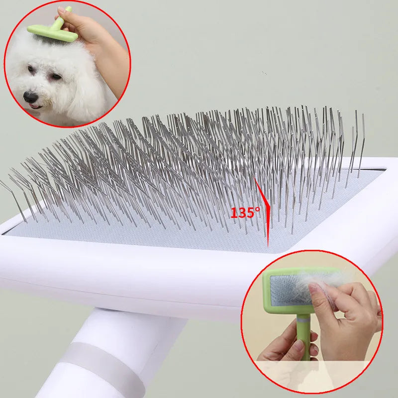 Stainless Steel Pet Hair Brush