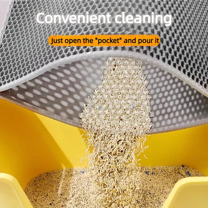 Waterproof Double-Layer Cat Litter Mat