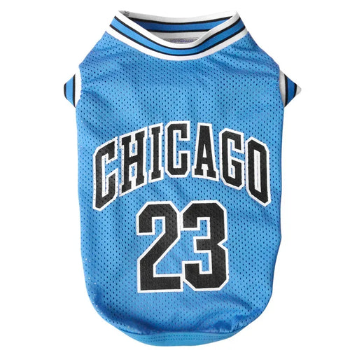 Basketball Jersey Pet Clothes, part of the RPBA Shop range for dogs