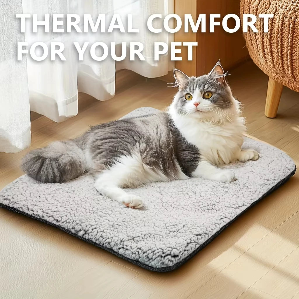 Self-Heating Pet Pad Washable Thermal Mat