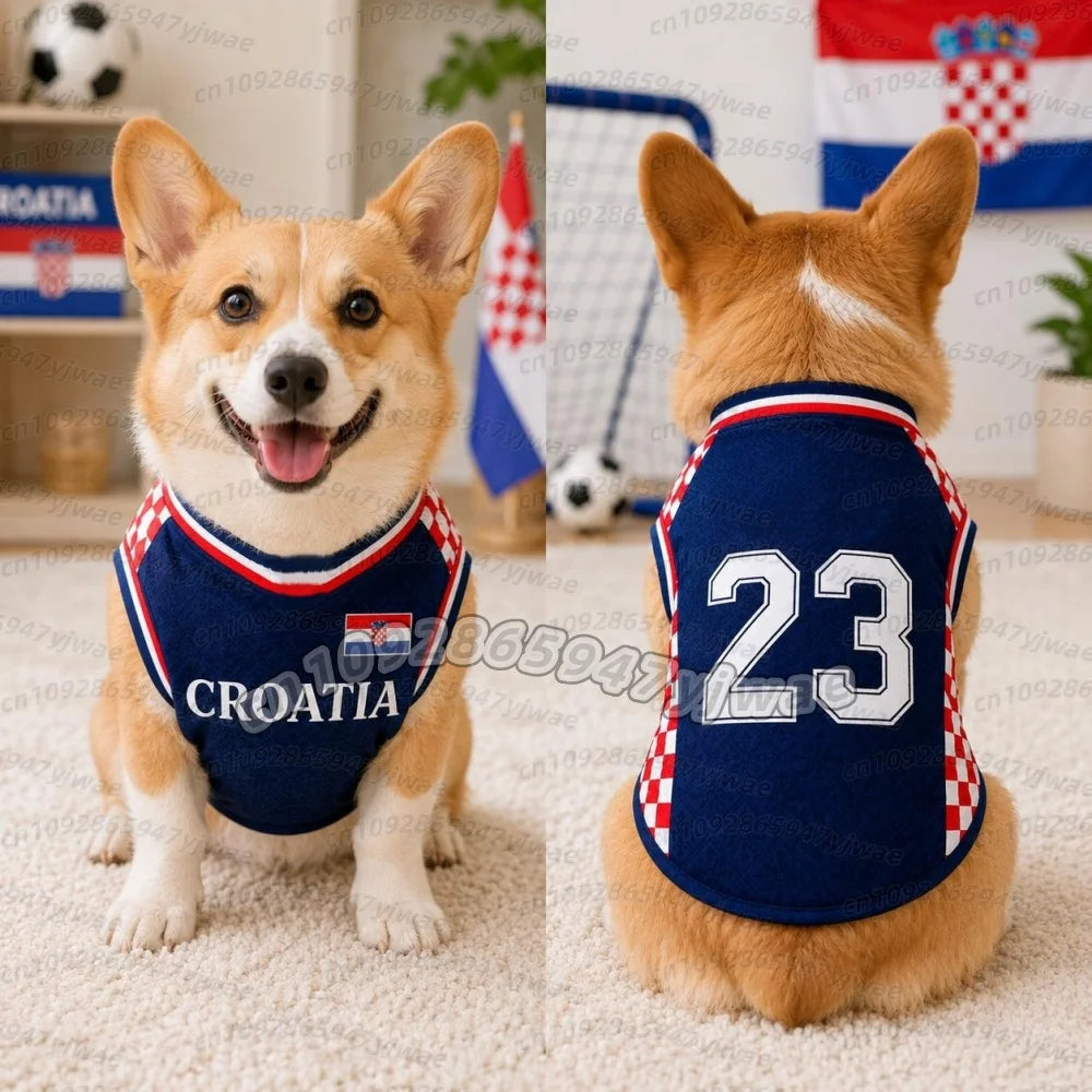 Croatia No.10 Pet Soccer Jersey