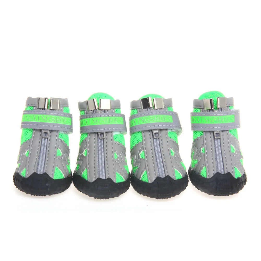 Pet Shoes Breathable Mesh Dog Outdoor Anti-slip Boots