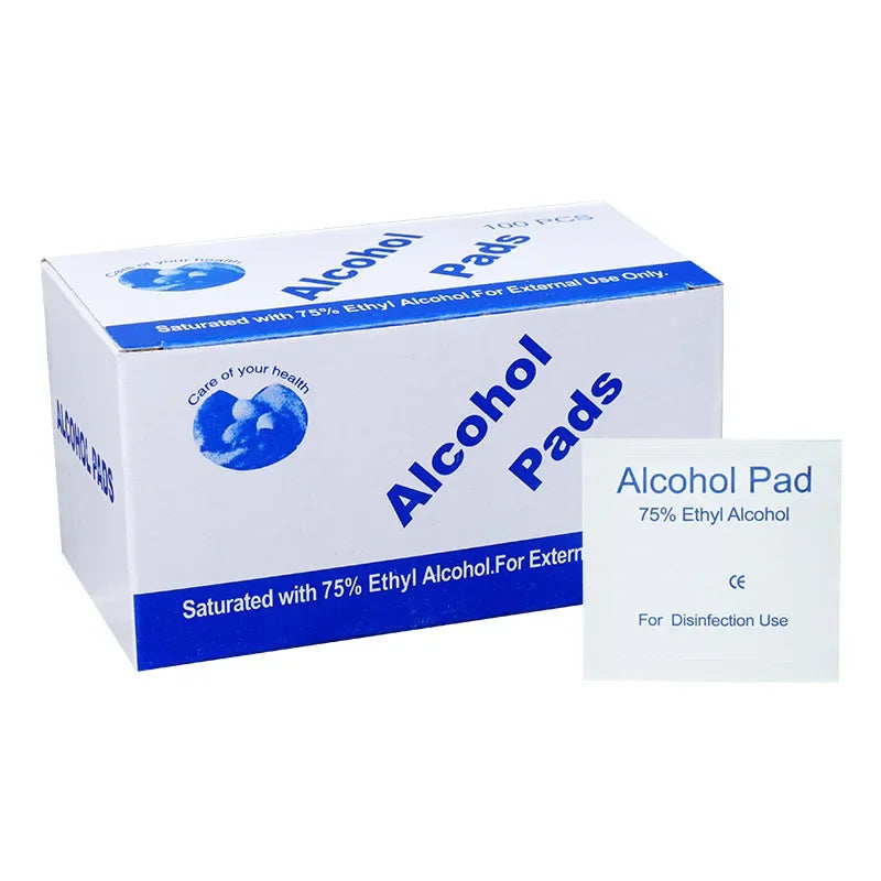 Alcohol Cotton Disinfectant Wipe Pads