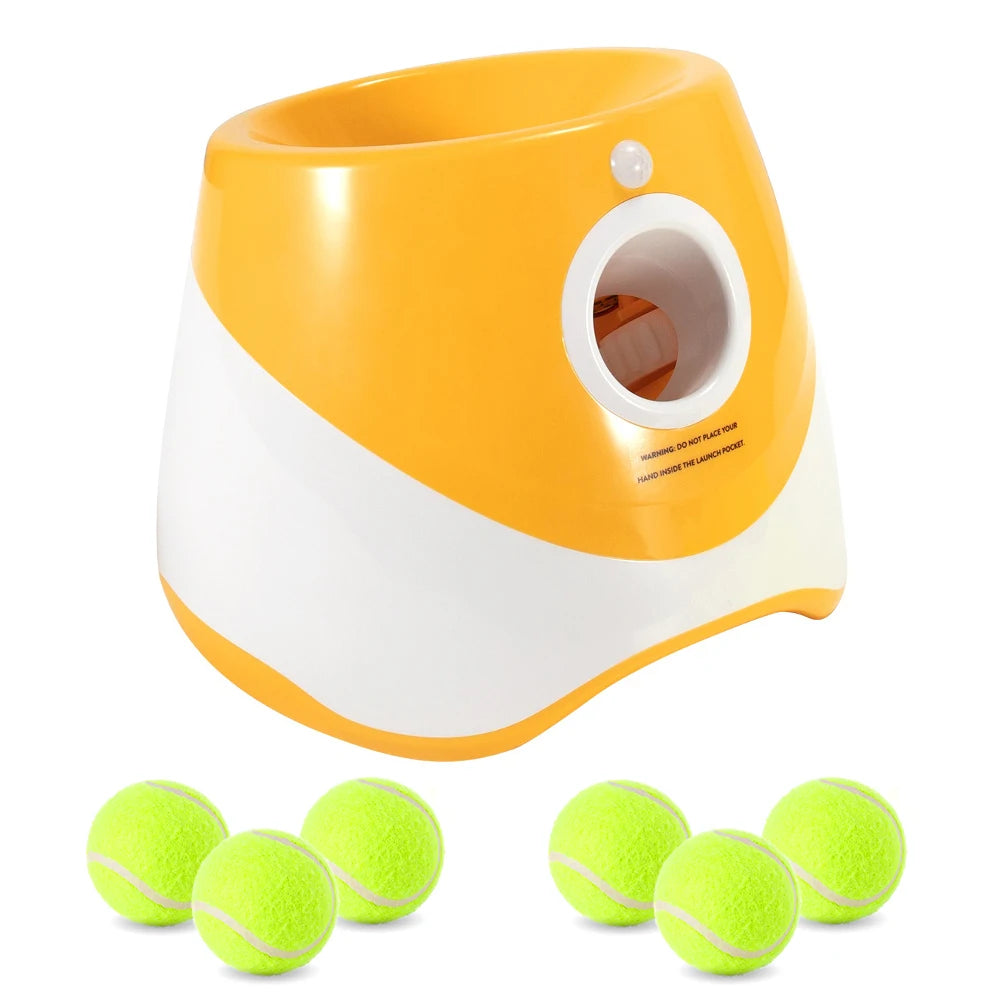Dog's Automatic Ball Launcher