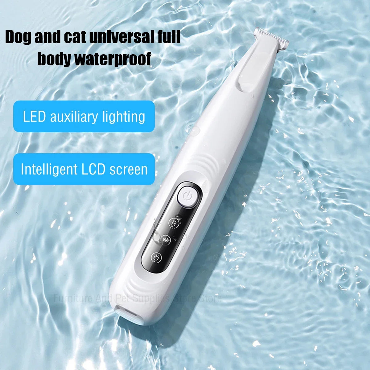 New Pet Paw Trimmer with LED Light