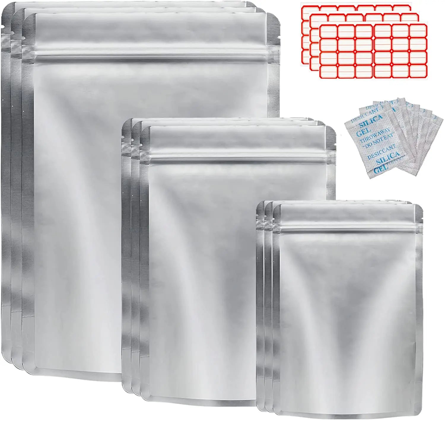 Food Storage Bags with Oxygen Absorbers