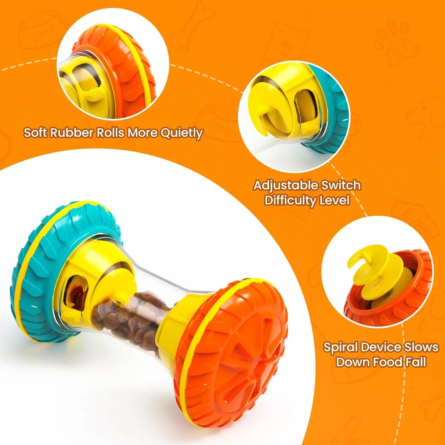 Slow-Feeding Dog Enrichment Toy
