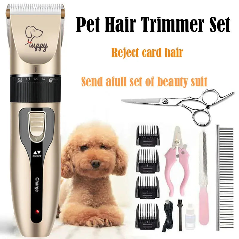Pet Hair Trimmer Set