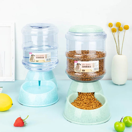 Automatic Dog Food and Water Bowl