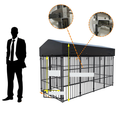 Large Pet Cage with Roof Cover available from RPBA Shop