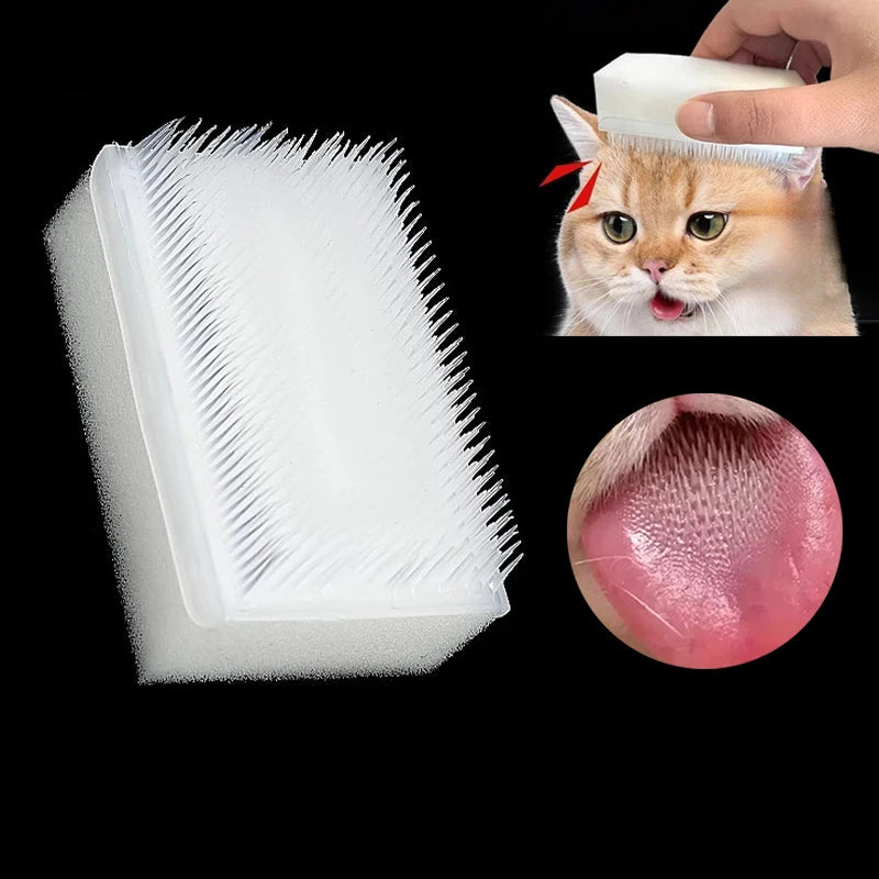 Multifunctional Sponge Cleaning Pet Brush Comb