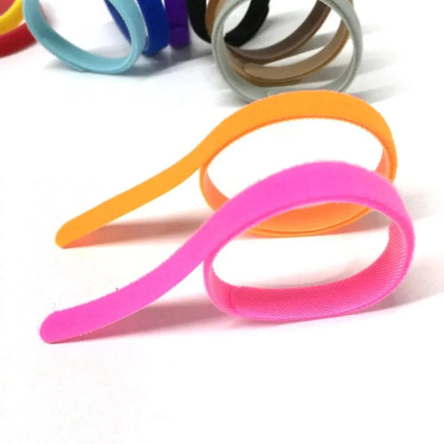 The Colourful Newborn Velcro Collars for Pets, shown again in closer detail
