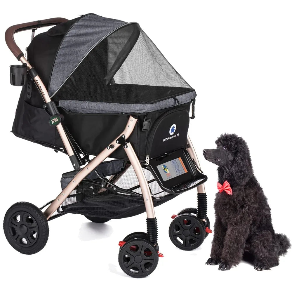 Pet Trolley Dog Pet Stroller Premium Heavy Duty For Dogs