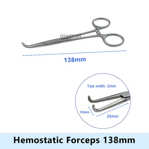 Stainless Steel Haemostatic Forceps for Pets