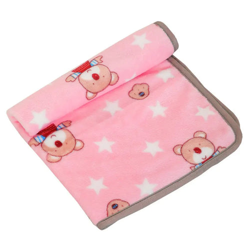 Soft Warm Pet Blanket for Dogs and Cats (Copy) viewed from the side