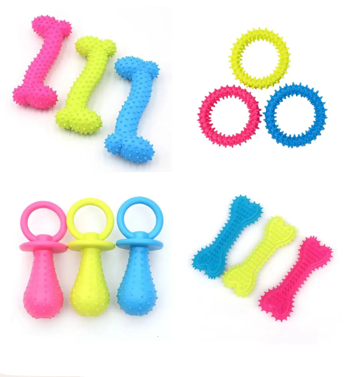 Pet Teething Rubber Chew Toy